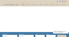 Desktop Screenshot of hotelcalypsogozo.com