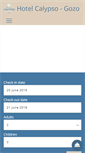 Mobile Screenshot of hotelcalypsogozo.com